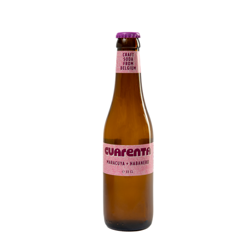 Cuarenta Maracuya + Habanero 24x33cl